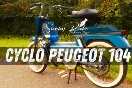 Le cyclomoteur Peugeot 104